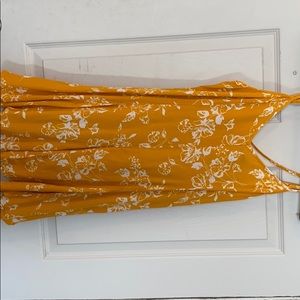 Yellow sun dress